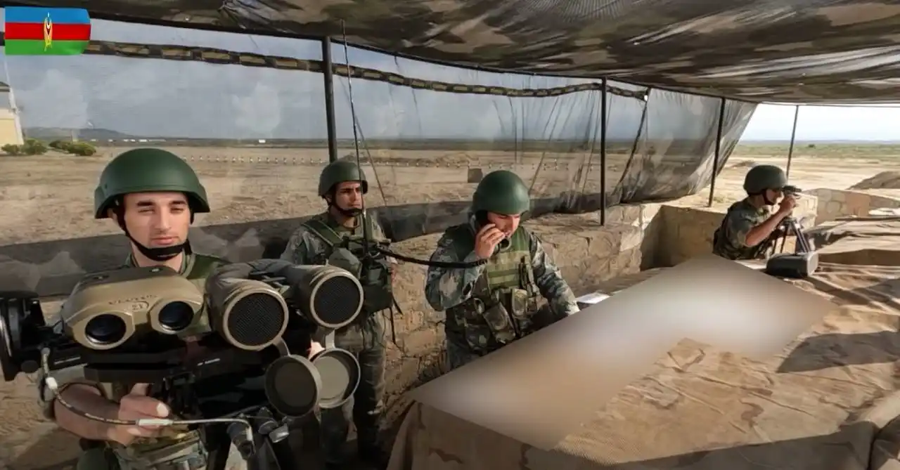 Image from GDI Intelligence Feed : 🇦🇿 Azerbaijani Forces Use French Safran Vector 21 for Target Observa...