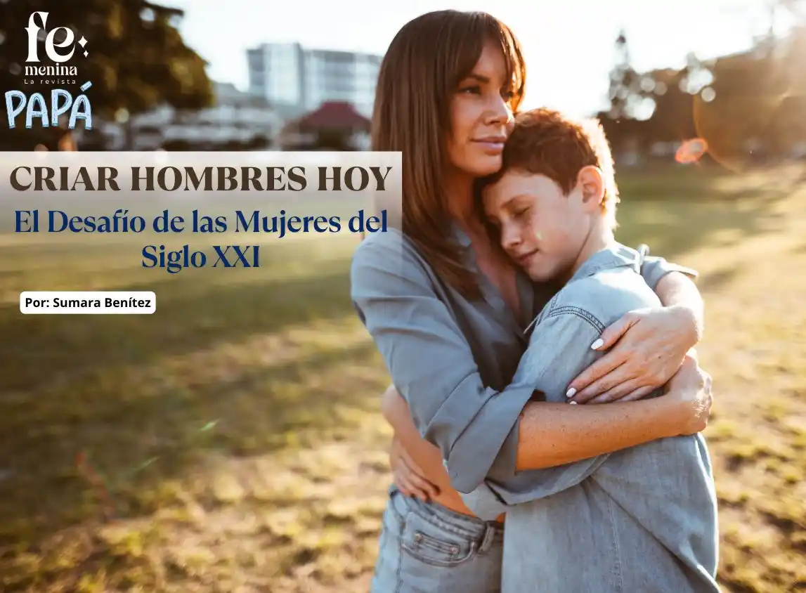 Image from Revista Femenina : ¿Cómo criar hombres sanos, empáticos y respetuosos en tiempos de cambi...