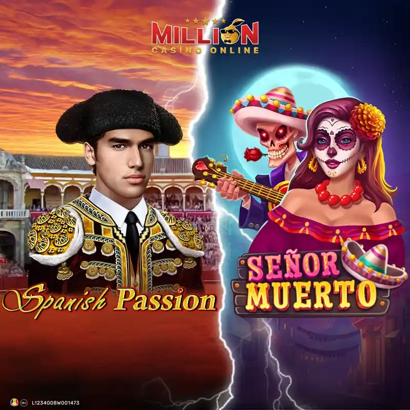 Image from Million Casino: 💃 *Flamenco* sau 💀 *fantasme* ?   Unul dintre aceste sloturi va ofer...