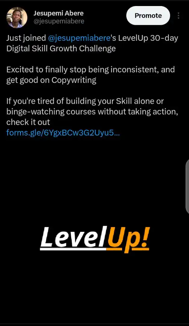 Image from Jesupemi Abere | LifeNotes: Hehe 🙂↔ Kickstarting Cohort 2 tomorrow 🔥 https://x.com/jesupemiab...