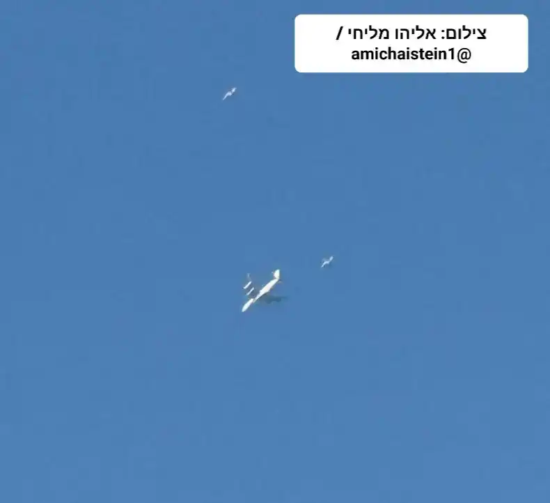 Image from بابل شهر بهارنارنج: هواپیمای «نتانیاهو» از تلآویو خارج و به مکان نامعلومی پرواز کرد 🔹وب...