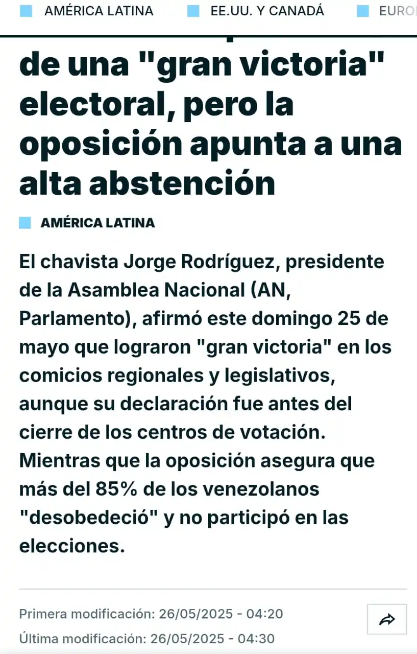 Image from POR AMOR A VENEZUELA: https://www.france24.com/es/am%C3%A9rica-latina/20250526-el-chavismo-p...