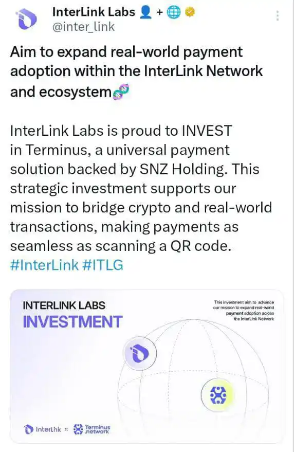 Image from O-C-M CRYPTO EMPIRE: *INTERLINK NETWORK*  This Project is Working on a mission similar to P...