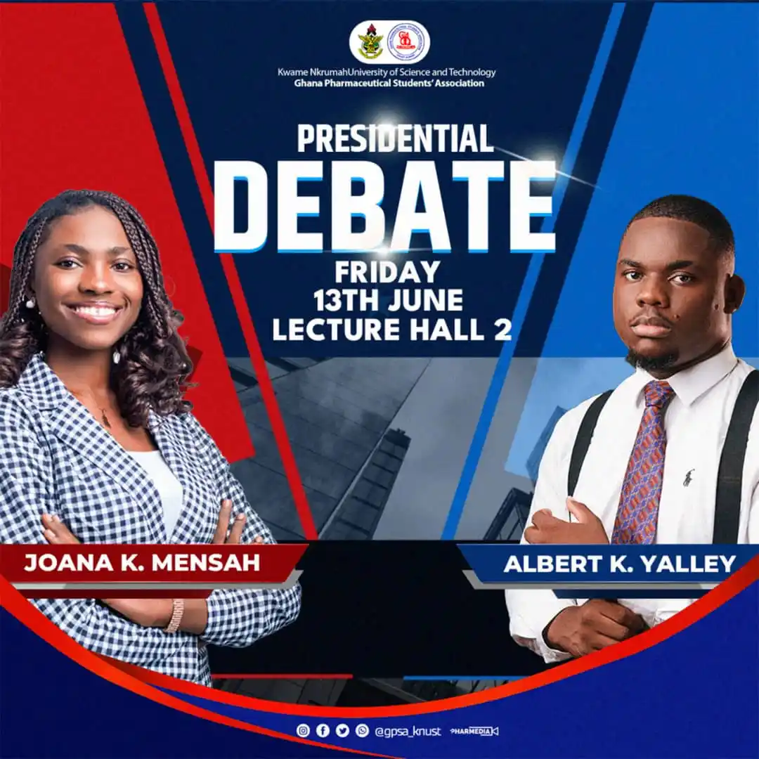 Image from GPSA KNUST: Join us for the Association's Manifesto Reading & Debate 🗣️📜. Witnes...