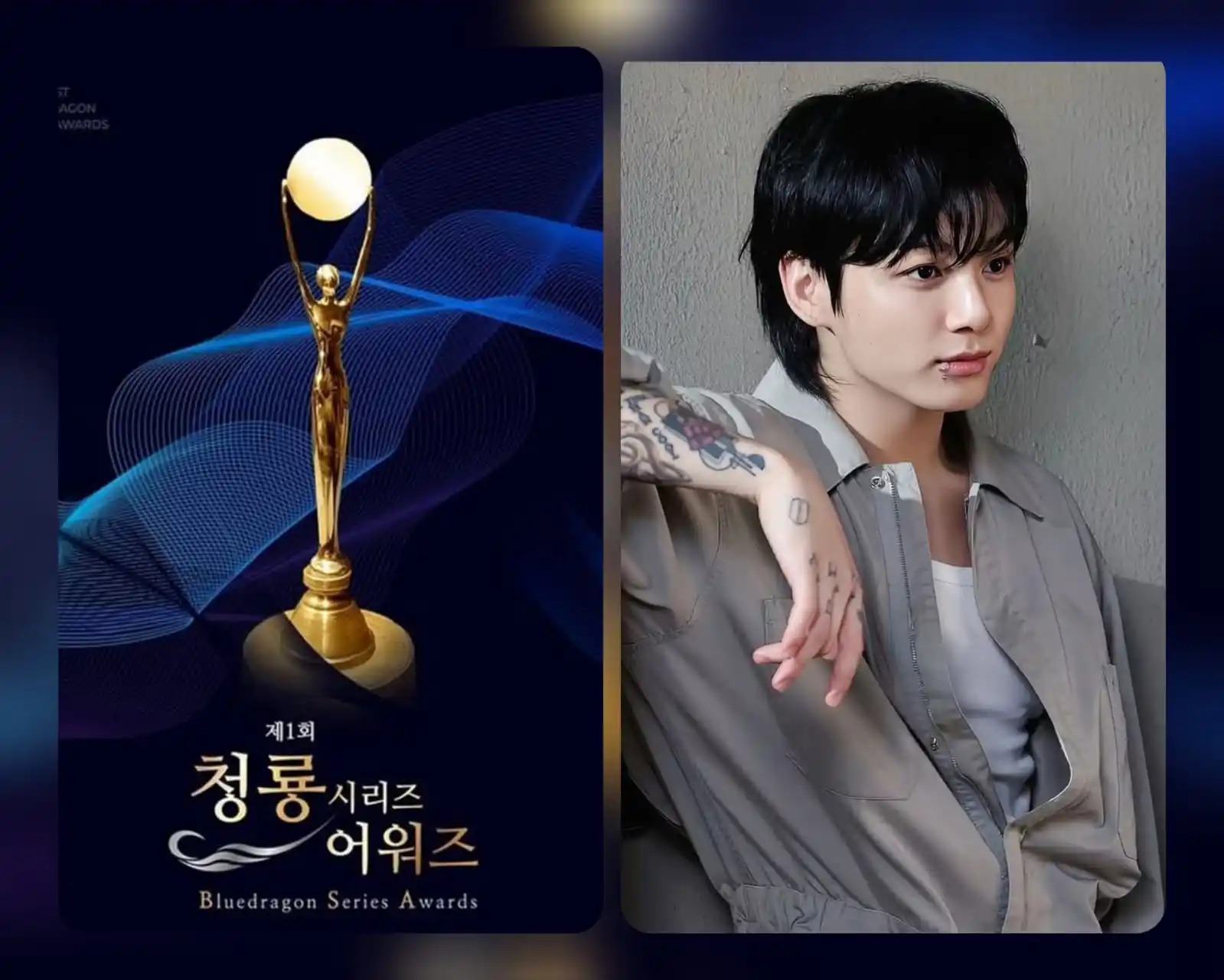 Image from 💜BTS INFO CR🇨🇷: Jungkook ha sido nominado en tres categorías en los 4th Blue Dragon Se...