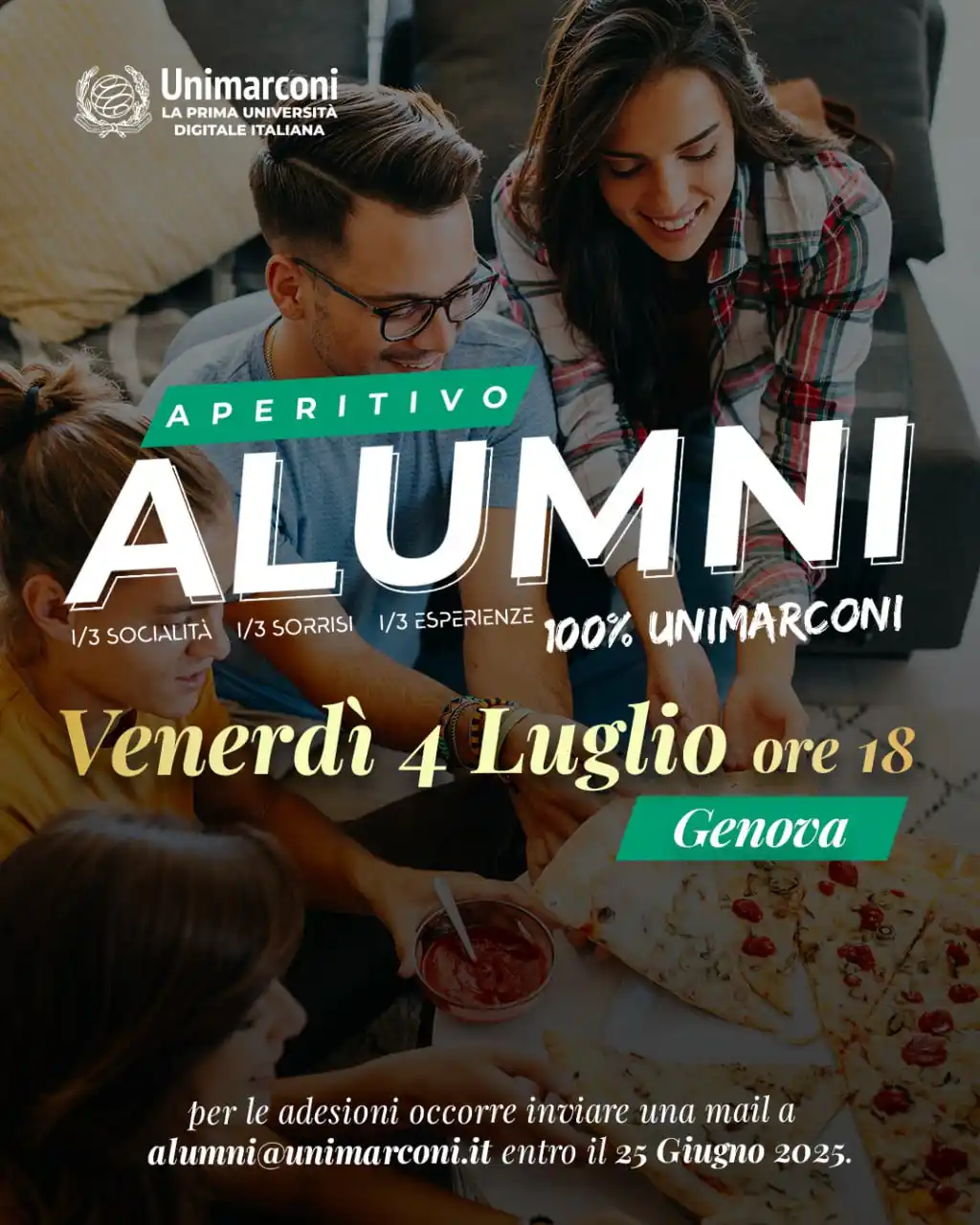 Image from Unimarconi - Canale Ufficiale: L’Associazione Alumni organizza un nuovo momento di condivisione. Ci i...