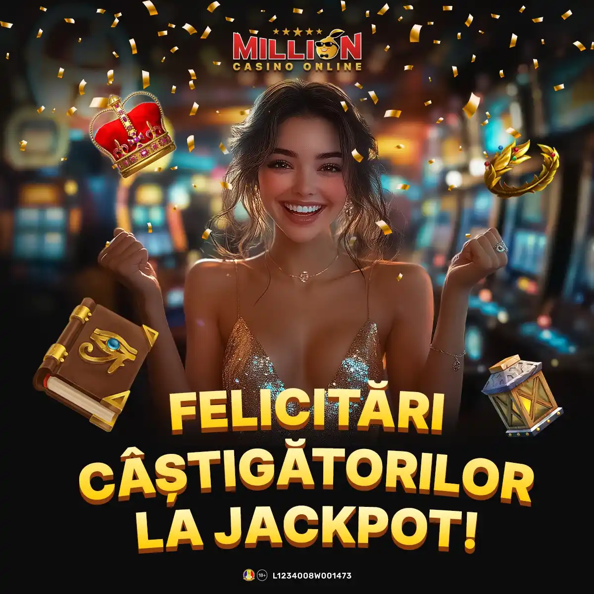 Image from Million Casino: ☀️ *Luna mai* a fost cu adevărat explozivă pe 😎 *Million Casino* ! �...