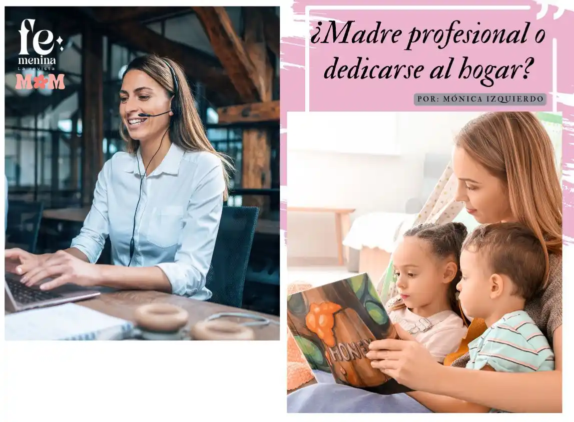 Image from Revista Femenina : 👩👧👦💼 ¿Madre profesional o dedicada al hogar?
Una pregunta que ...