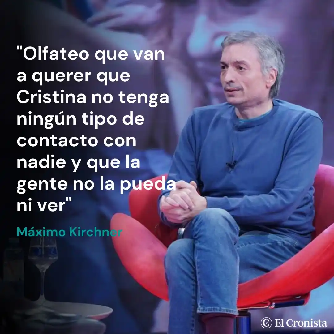 Image from NOTICIAS DE MISIONES: Máximo Kirchner dio una entrevista en la que habló de la condena a Cri...