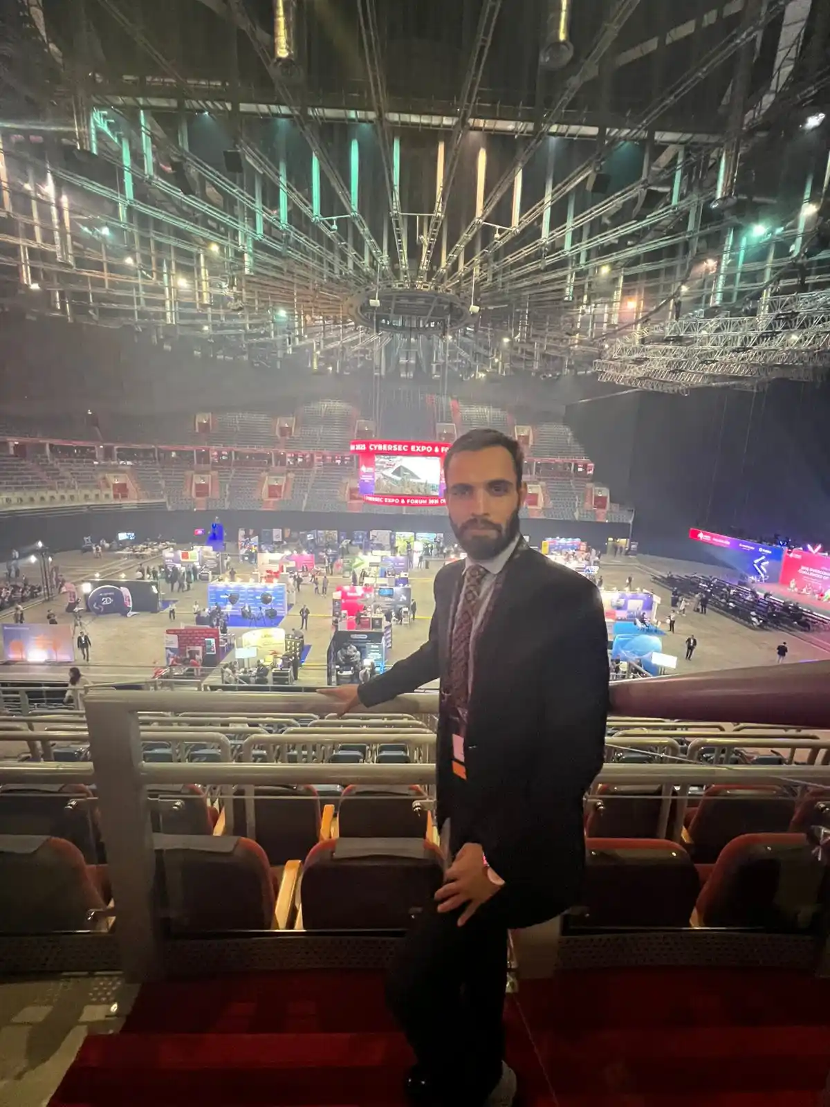 Image from GDI Intelligence Feed : Mr. Umair Aslam, our Executive Director, attending the CyberSec Expo a...