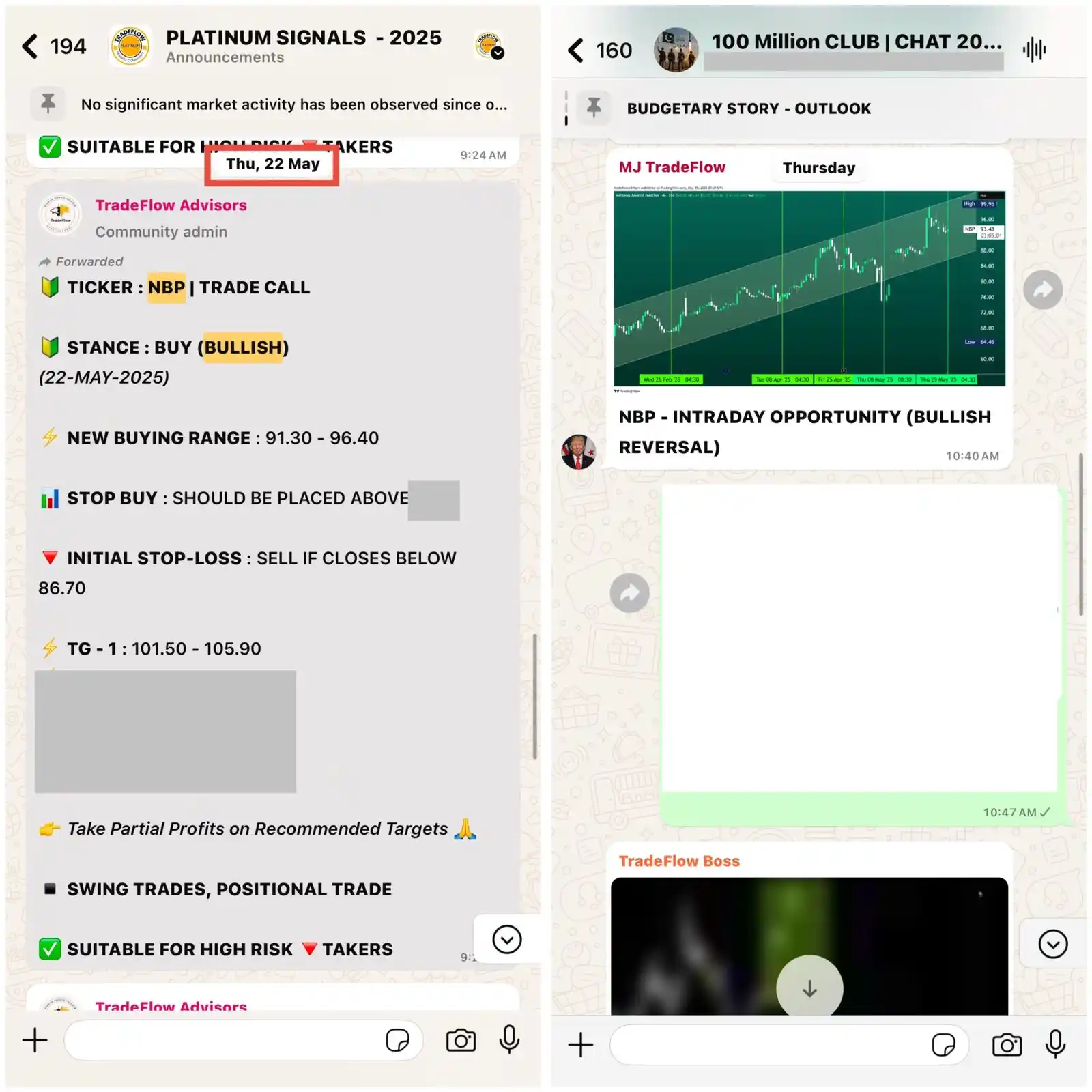 Image from TradeFlow Advisors 🚀: 🚀 *NBP - SUPER PERFORMANCE HITS 🧢 🎯 PROFIT RUNNING BY 15.3% JUST LE...