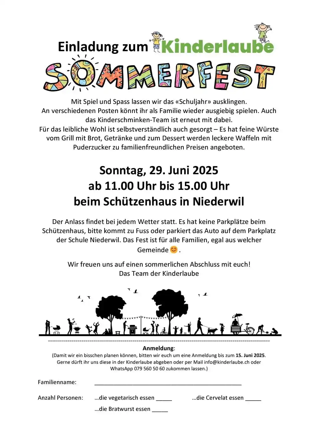 Kinderlaube - Zentrum für Kinder und Familien post