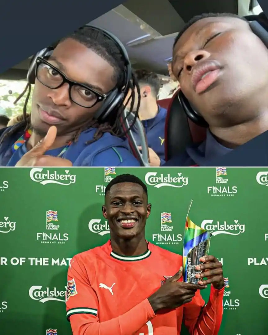 Image from Alplays | Goals - Updates - Match Links ©️: Nuno Mendes was really sleeping on the bus before putting in a POTM pe...