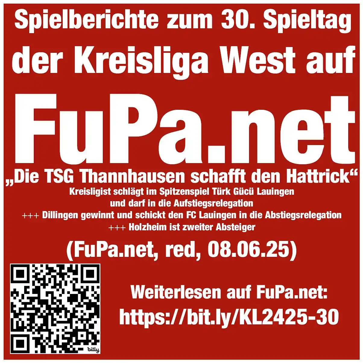 Image from SpVgg Wiesenbach 1951 e.V.: 🧾 Spielberichte zum 30. Spieltag der Kreisliga West auf FuPa.net:
"D...
