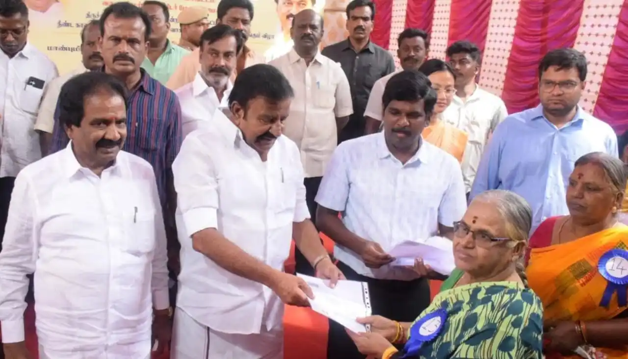 Image from The Great India News: திமுக கூட்டணி கட்சிகளை இழுக்க மத்திய அமைச்சர் எல்.முருகன் நூல் விடுகிற...