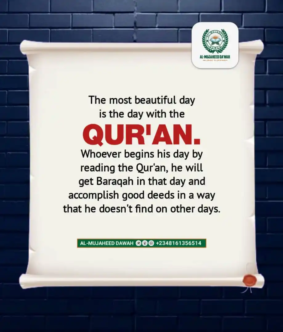 AL-MUJAHEED DA'WAH 🌎 post