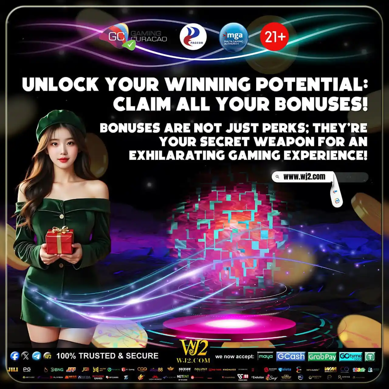 Image from WJ2 x Wjpeso Official Channel: ☀️ UNLOCK YOUR WINNING POTENTIAL: CLAIM YOUR BONUSES! ☀️ 💥 Ready to ...