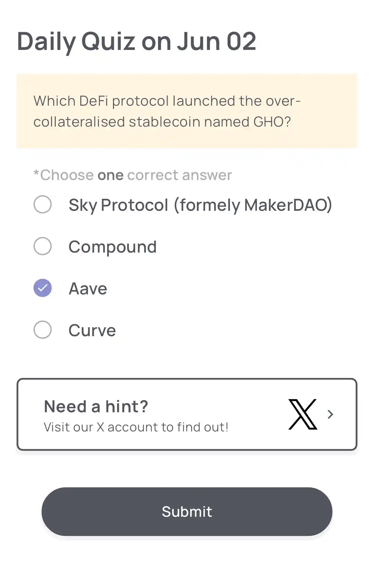 Image from O-C-M CRYPTO EMPIRE: 🚀 Xenea Wallet Daily Mining Combo – 02 June 2025 📌 Quiz of the Day ...