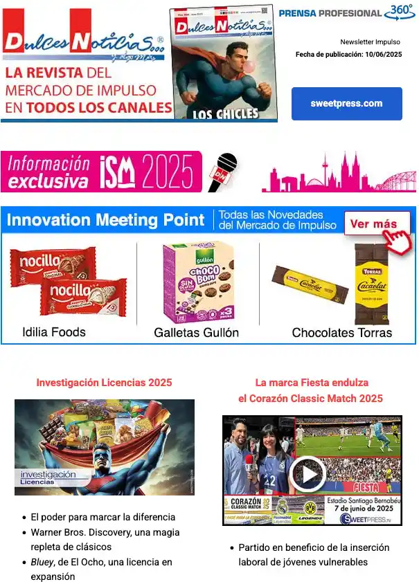 Image from Dulces Noticias ... y algo más: ❗️Ya está aquí nuestro Newsletter semanal: Superhéroes y animación, un...