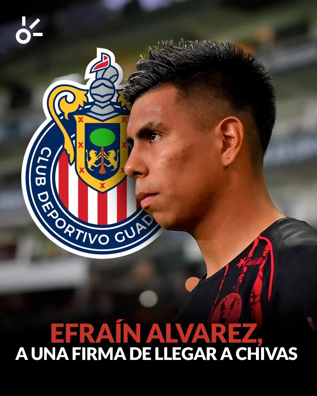 Image from Claro Sports: A UN PASO DE SER ROJIBLANCO🔴⚪🇲🇽 Claro Sports pudo saber que Efraín...