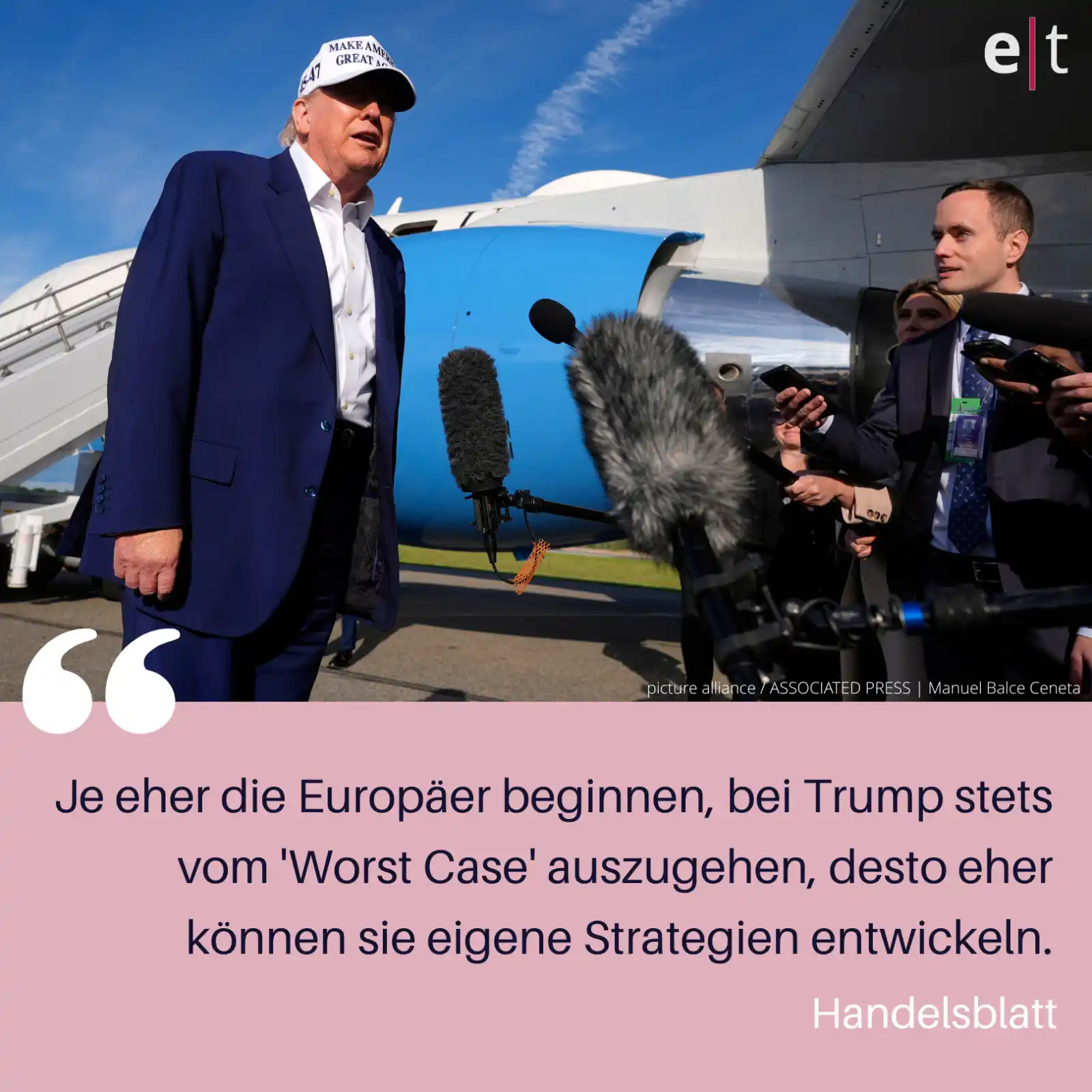 Image from eurotopics Presseschau: *Aufflammen des Zollkonflikts zwischen den USA und der EU* am Wochenen...