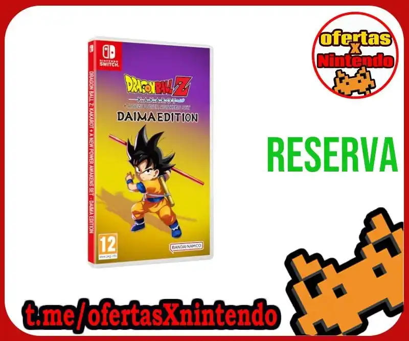 Image from ofertasXnintendo Videojuegos: ⭐️ BAJA EN RESERVA EN AMAZON DRAGON BALL Z: KAKAROT DAIMA EDITION ...