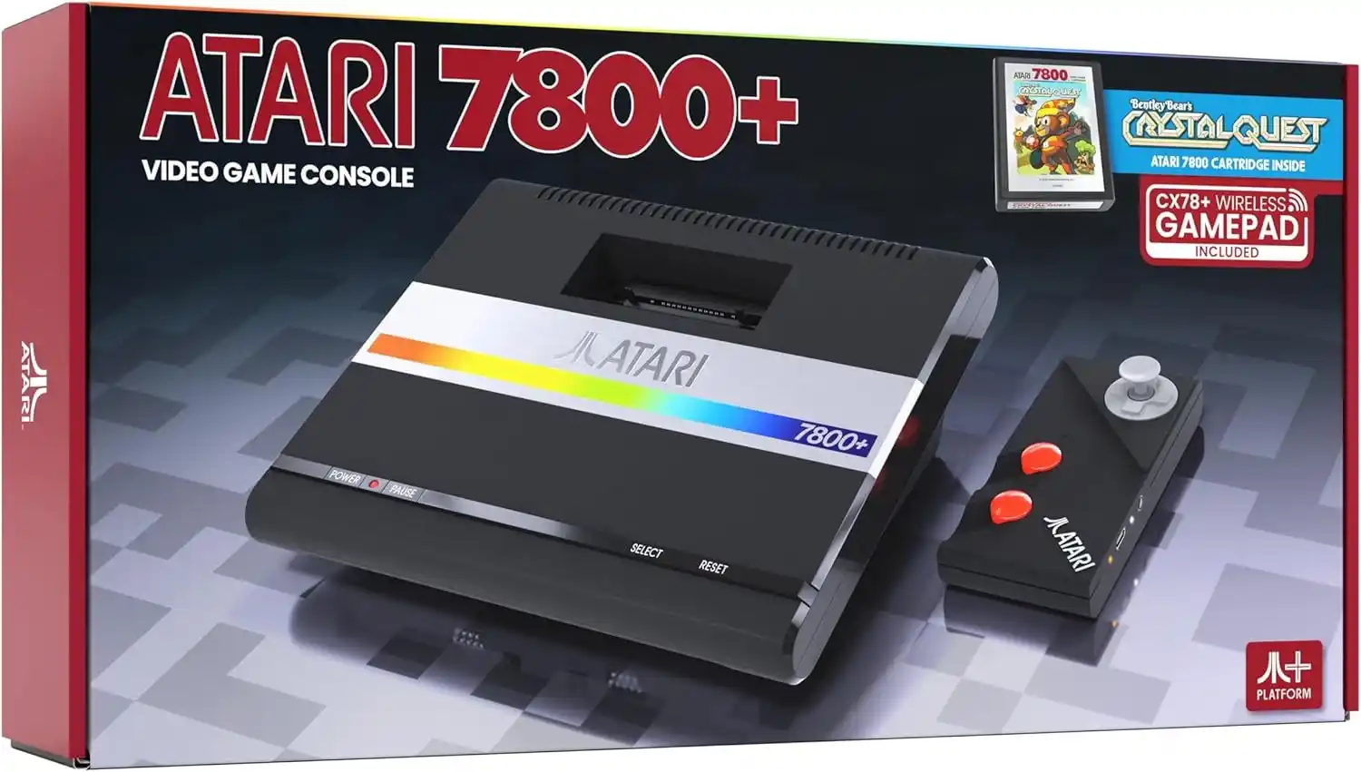 Image from OFERTAS SELECTAS: RETROPIXELADOS: *BAJÓN DE PRECIO ATARI* ‼️ 🕹 Consola Atari 7800+ + Juego Crystal Que...