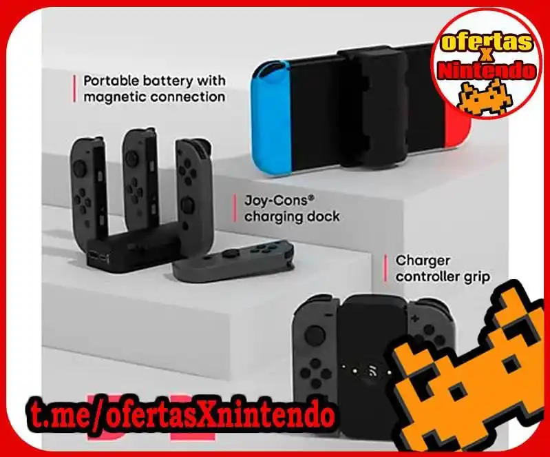 Image from ofertasXnintendo Videojuegos: Batería Remotto Battery Switch Pro <a class="text-blue-500 hover:under...