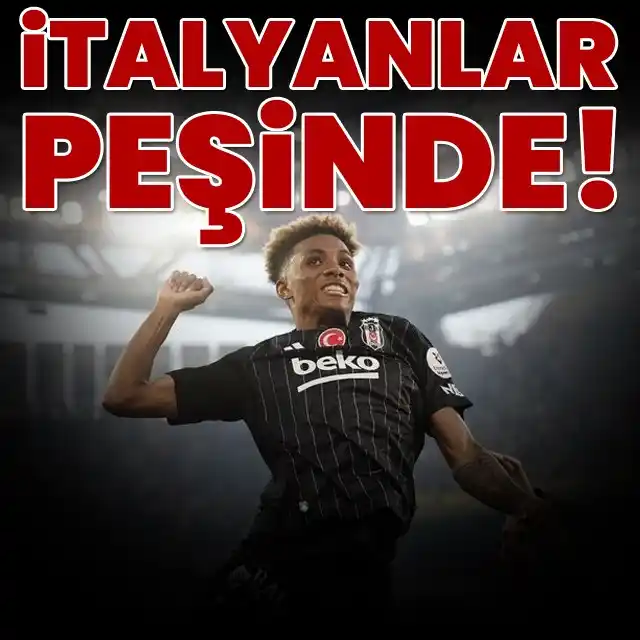 Image from HT Spor: Beşiktaş'ın yıldız futbolcusu Gedson Fernandes'e İtalyan ekibi Lazio t...
