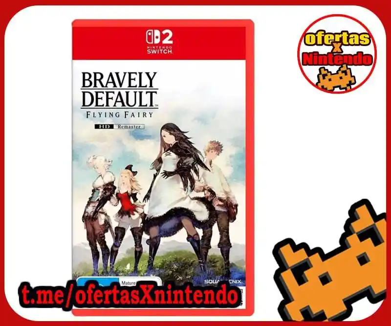 Image from ofertasXnintendo Videojuegos: Bravely Default Flying Fairy HD Remaster Edición española - Tienda Wak...
