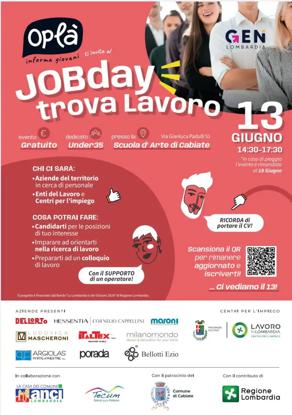 Oplà Informagiovani Lavoro post