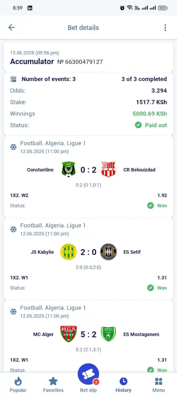 Image from Winsandprofits: Congrats if you participated! 🤩 5K Slip won successfully! 🥳🔥 We ma...