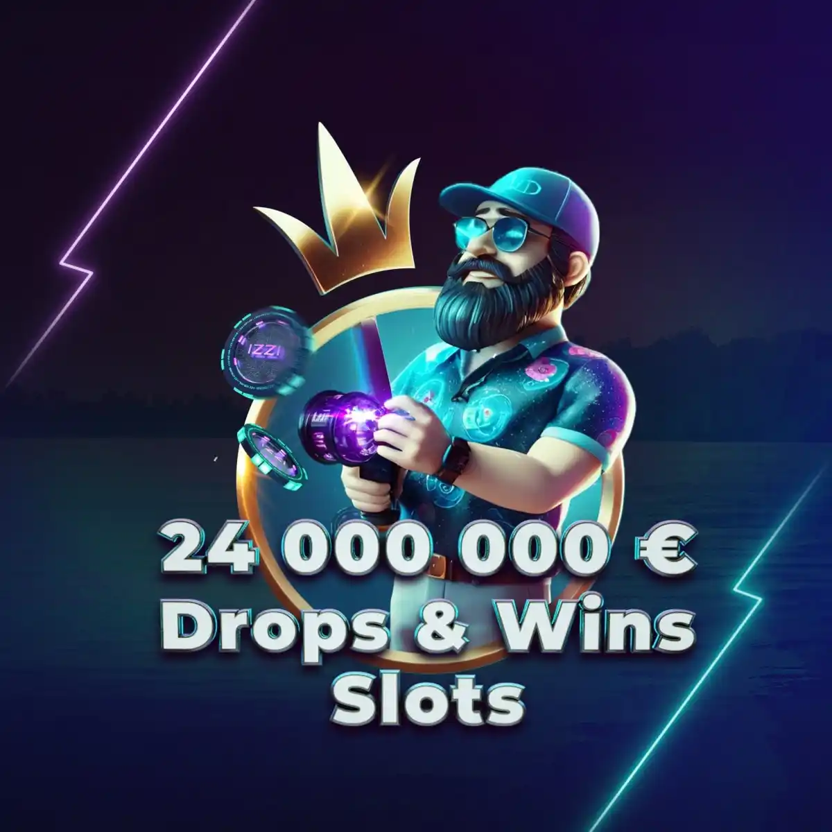 Image from IZZI Casino 🇩🇪: *Der Preissturm im Wert von 24000000 € ist da* 🌪💸 ⠀ Mach dich auf wa...