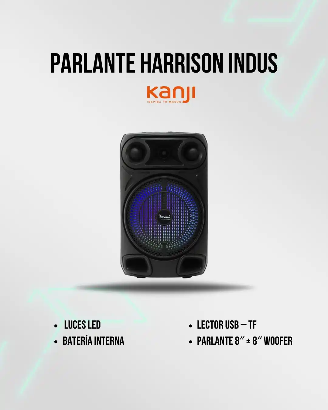 Image from Attain (Mayorista): 🔊 *¡Doble potencia, luces y libertad inalámbrica en un solo equipo!* ...