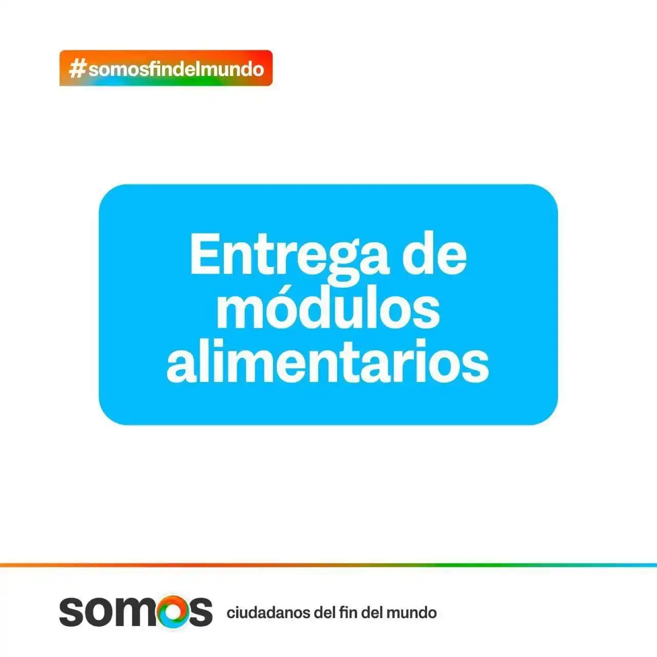 Image from Noticias del fin del mundo: ENTREGA DE MÓDULOS ALIMENTARIOS – JUNIO El Ministerio de Bienestar Ci...