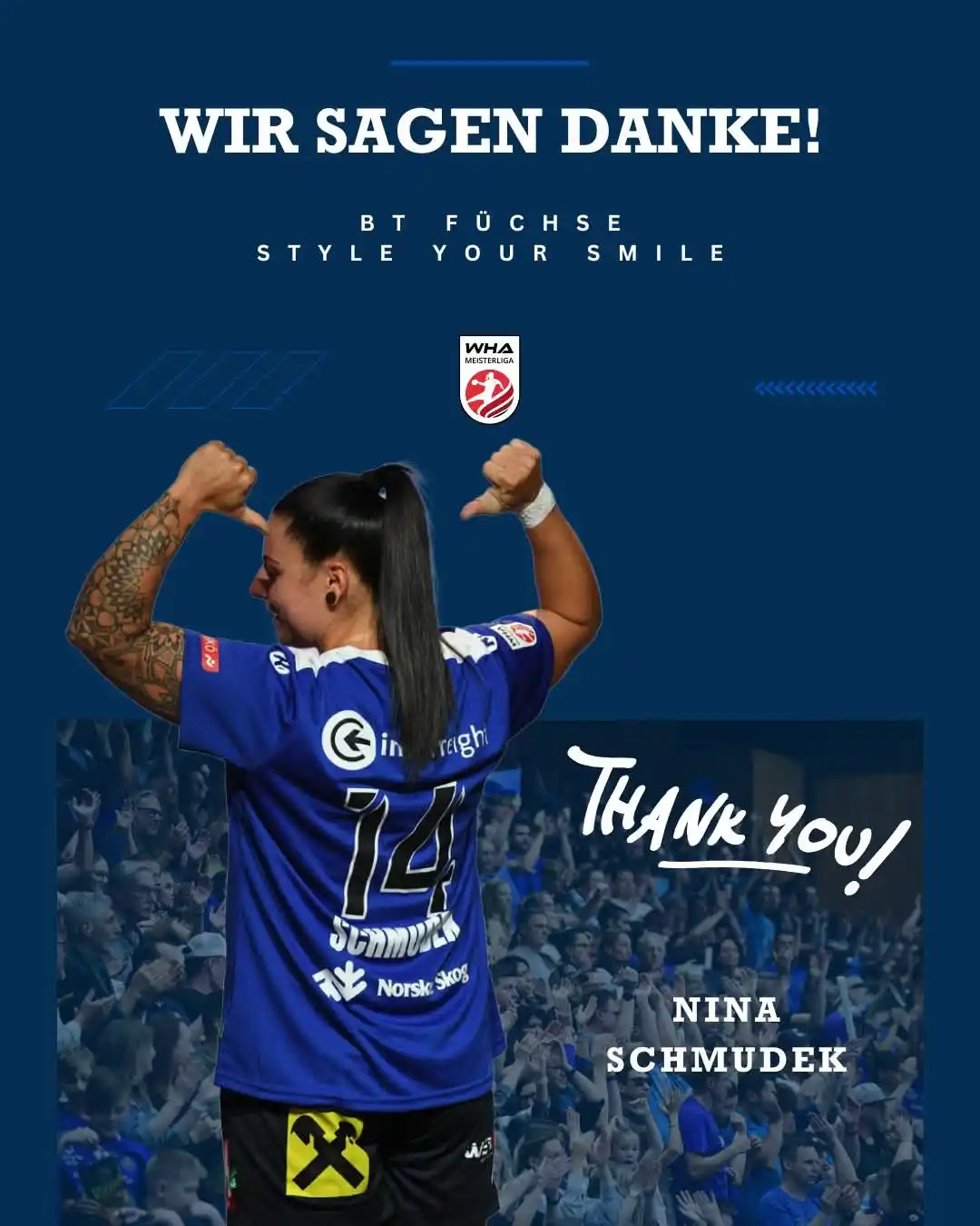 Image from BT Füchse Handball: >>> ES WAR MIR EINE EHRE <<< Auch bei den Füchsinnen gibt es aktuelle...