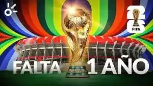 Image from Claro Sports: ¡Estamos a un año del Mundial 2026! https://www.clarosports.com/futb...
