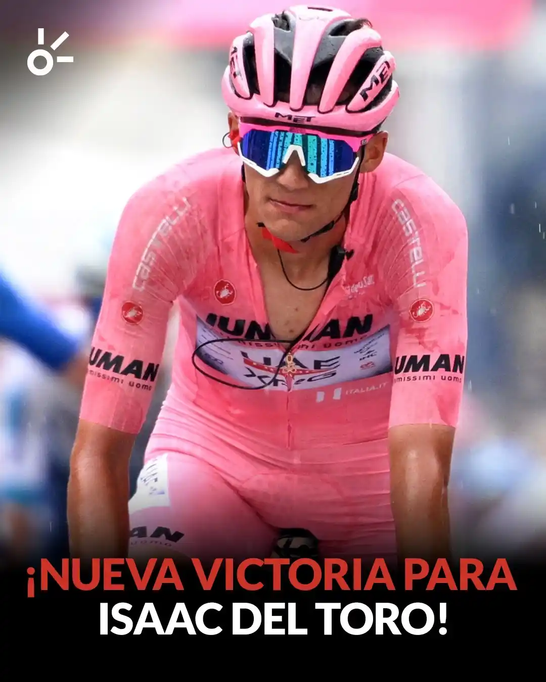 Image from Claro Sports: ¡ESTE HOMBRE NO PARA! 🔥🇲🇽🚴‍♂️  Isaac del Toro consiguió una nueva ...