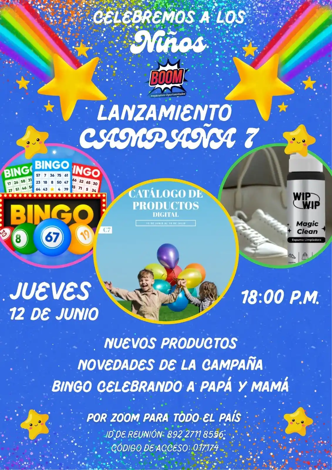 Image from Somos BOOM: Familia BOOM 💥🎉👋 Acompáñanos en el _*Lanzamiento Virtual de C7️⃣*_...