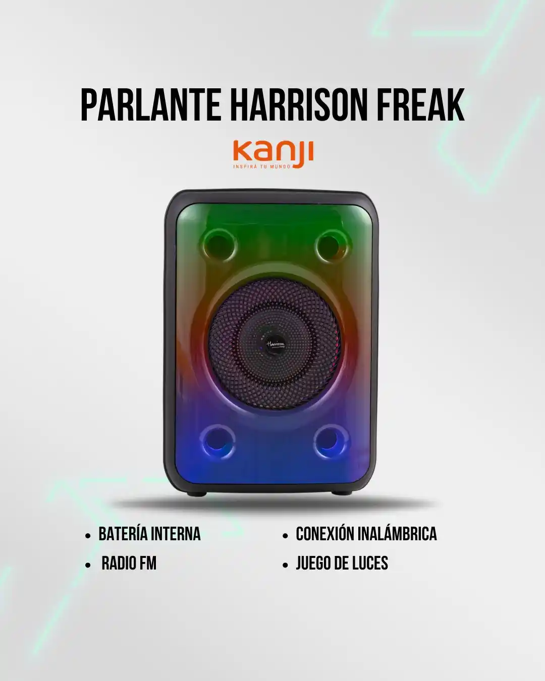 Image from Attain (Importadora Mayorista): 🔊 *¡Hacé vibrar cada momento con potencia, luces y música sin límites...