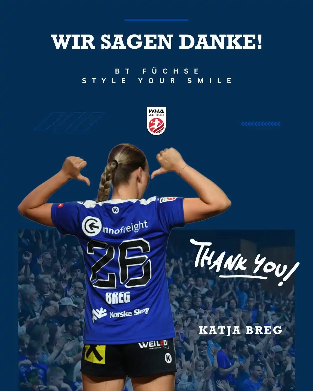 Image from BT Füchse Handball: >>> HANDBALL WAR EIN TEIL MEINES LEBENS <<< Nach 10 Jahren voller Emo...