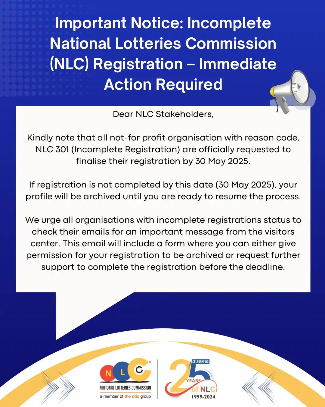 National Lotteries Commission  post