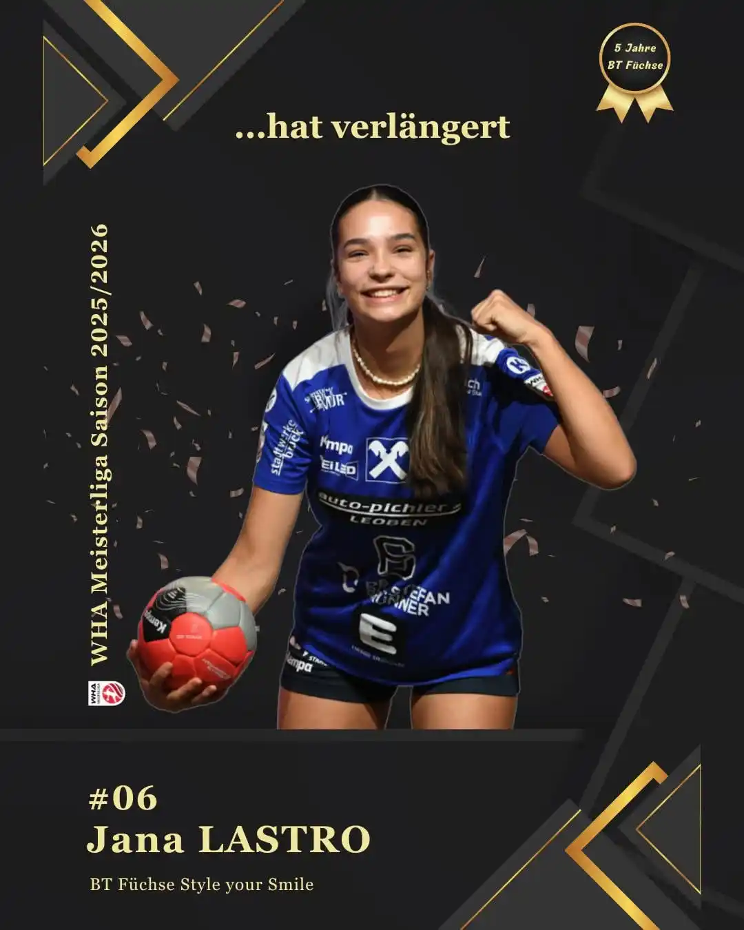 Image from BT Füchse Handball: >>> JANA & JANA IM DOPPELPACK <<< Mit zwei Jana´s in der Damen Kampfm...