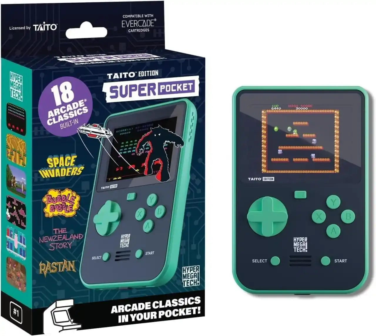 Image from OFERTAS SELECTAS: RETROPIXELADOS: LA OPCIÓN MÁS ECONÓMICA DE EVERCADE‼️ Super Pocket Taito Precio Amaz...