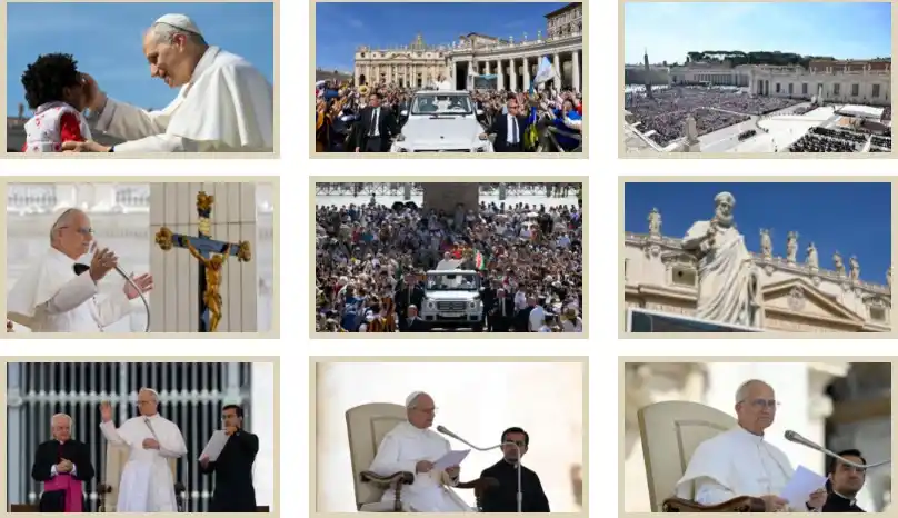 Image from VaticanNewsIT: 📌*LeoneXIV: Gesù non fa graduatorie, a chi gli apre il cuore dona tut...