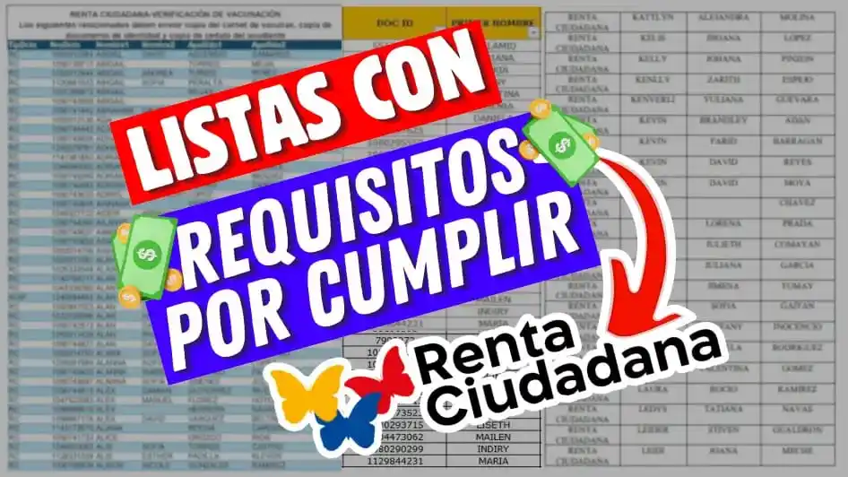Image from Jey Te Informa: Listado de Beneficiarios de Renta Ciudadana con Requisitos por Cumplir...