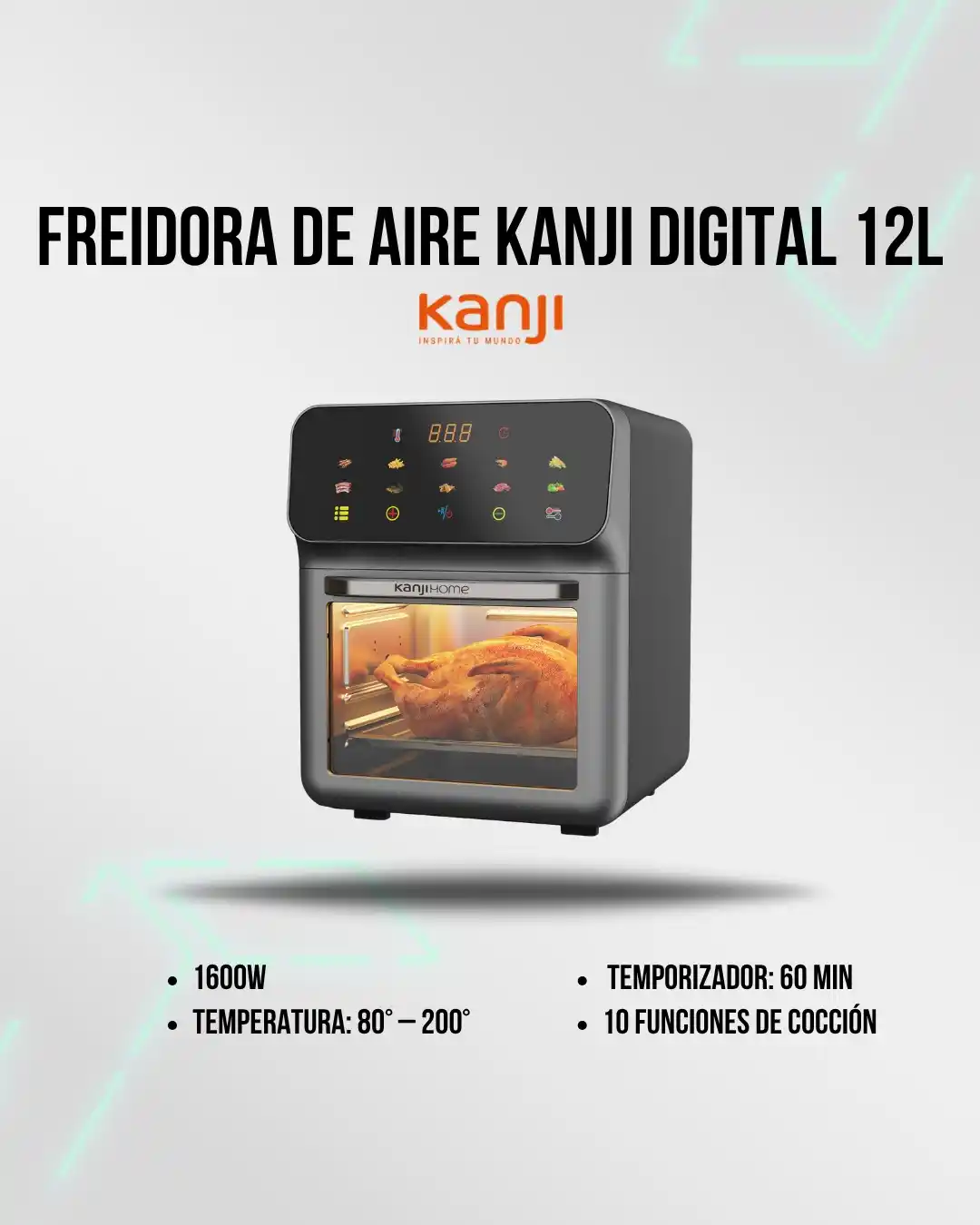 Image from Attain (Mayorista): 🍗 *¡Más capacidad, más funciones y todo el sabor sin aceite!* 🔥✨ 📦...