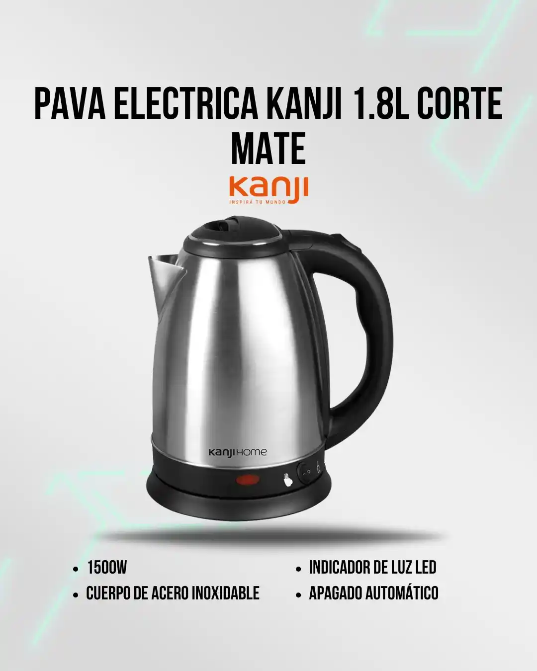 Image from Attain (Importadora Mayorista): ☕ *¡Mate listo en minutos con esta pava potente y duradera!* 🔌🧉 📦 ...