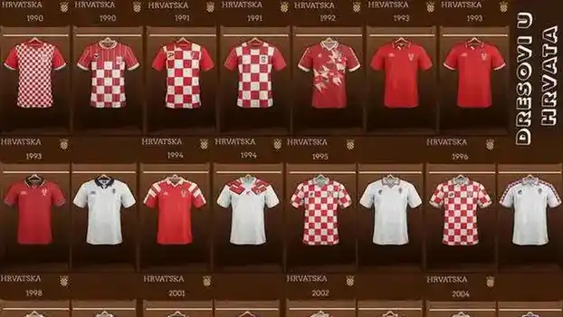 Image from 24sata: Pogledajte ih sve: Koji vam je najljepši dres Hrvata u povijesti 👉Vi...