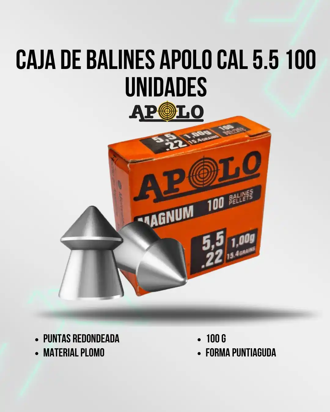 Image from Attain (Mayorista): 🎯 *¡Precisión, peso y rendimiento para cada disparo!* 🔫🧿 📦 *Dispo...